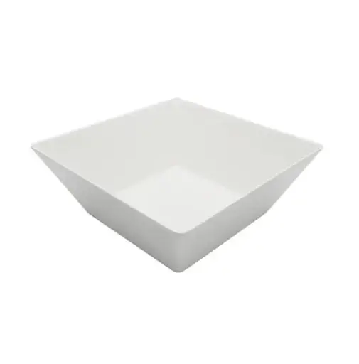 [CBS0009] CANON BOWL SQUARE 35CM - WHITE