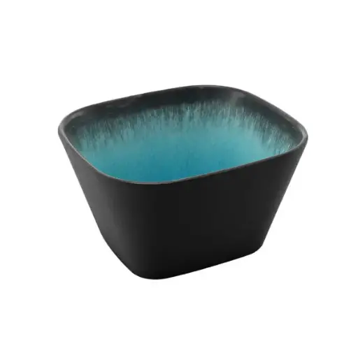 [CBS0011] CAPSULE BOWL SQUARE (MED BLUE) - 176MM X 162MM X 100MM