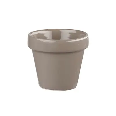 [CC-BCPE-PL4.1] BIT ON THE SIDE - PEBBLE - DIPPER POT - 6.7CM X 6.9CM (12)