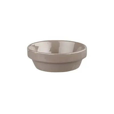 [CC-BCPE-PL5.1] BIT ON THE SIDE - PEBBLE - DIP DISH - 3.5CM X 9.7CM (12)