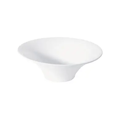 [NG6249-30] ACCENT - WHITE - FLARED LARGE BOWL - 30CM (8)