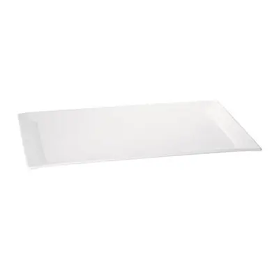 [NG5466-37] ACCENT - WHITE - RECTANGULAR PLATE - 37CM X 20CM (3)