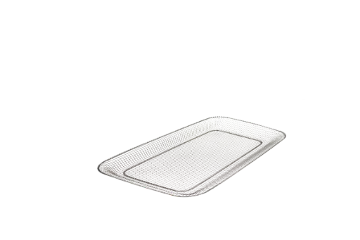 [STS0530] GN FRY BASKET - STAINLESS STEEL - 530MM X 330MM X 40MM