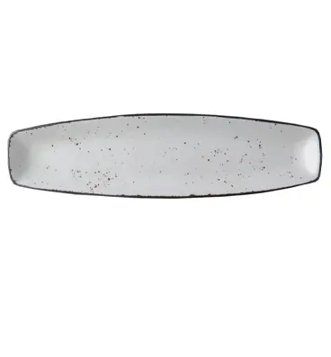 Curve Platter Rustic 35.5x19.5cm