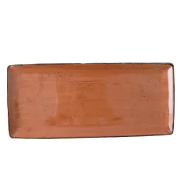 Rect. Platter Rustic 36.5 x 16cm 