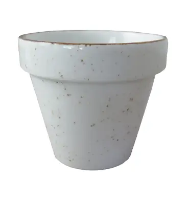Flower Chip Pot Rustics 9x9.5cm